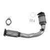 XSAC312214 Exhaust Tip - Universal; 2-1/4 In. Inlet; 12 in. x 3 In. OAL; Angle Cut; Natural - image 1