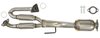 XSAC31222212 Exhaust Tip - Universal; 2-1/2 In. Inlet; 22 in. x 3-1/2 In. OAL; Angle Cut; Natural - image 1