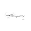 XSAC412 Exhaust Tip - Universal; 2-1/2 In. Inlet; 12 in. x 4 In. OAL; Angle Cut; Natural - image 1