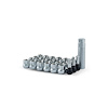 5736DK8 Open End Spline Lug Nut Kit, Chrome 14 mm x 2.00 [32 Lug Nuts, 1 Key] - image 1