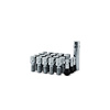 5744BK5 Spline Lug Bolt Install Kit, Chrome 14 mm x 1.50, 27 mm Length [20 Lug Bolts, 1 Key] - image 1