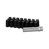 5745K6-BLK Closed End Black 12mm x 1.50 Spline Lug Nut Kit [24-Lug Kit] - image 1
