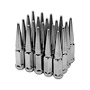 7008K5 Chrome 5-Lug Spike Lug Nut Kit Thread: 9/16 in. - image 1