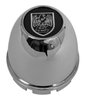 Snap-On Dome Wheel Center Cap for Auto Drag 2.0, Convo Pro 2.0 [Chrome, 3.3 in.] CAP-CHR-C19