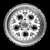001P-58061+00 Rev 2.0 Wheel [Wheel Size: 15" x 8"] Polish Center with Polished Step Lip - image 2