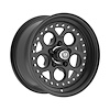001SB-57065-06 Rev 2.0 Wheel [Wheel Size: 15" x 7"] Satin Black Center with Satin Black Step Lip - image 1