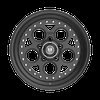 001SB-57065-06 Rev 2.0 Wheel [Wheel Size: 15" x 7"] Satin Black Center with Satin Black Step Lip - image 2