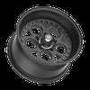 001SB-58061+00 Rev 2.0 Wheel [Wheel Size: 15" x 8"] Satin Black Center with Satin Black Step Lip - image 3