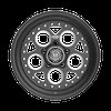 001BM-57065-06 Rev 2.0 Wheel [Wheel Size: 15" x 7"] Satin Black Center with Satin Black Step Lip and Milled Windows - image 2