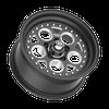 001BM-57065-06 Rev 2.0 Wheel [Wheel Size: 15" x 7"] Satin Black Center with Satin Black Step Lip and Milled Windows - image 3