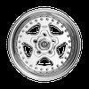 003P-58061+00 Telstar 2.0 Wheel [Wheel Size: 15" x 8"] Polish Center with Polished Step Lip - image 2