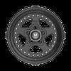 003SB-57065-06 Telstar 2.0 Wheel [Wheel Size: 15" x 7"] Satin Black Center with Satin Black Step Lip - image 2