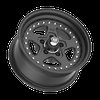 003SB-57061-06 Telstar 2.0 Wheel [Wheel Size: 15" x 7"] Satin Black Center with Satin Black Step Lip - image 3