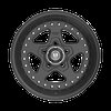 003SB-58065+00 Telstar 2.0 Wheel [Wheel Size: 15" x 8"] Satin Black Center with Satin Black Step Lip - image 2