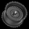 005SB-58565+03 Auto Drag 2.0 Wheel [Wheel Size: 15" x 8.50"] Satin Black Center with Satin Black Step Lip - image 3