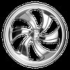 ST01-26106139P25P-R ST01 Sport Truck Series Wheel [Size: 26"x10"] Right/Passenger Side Position, Polished Finish - image 2