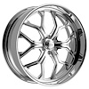 ST06-26106139P25P ST06 Sport Truck Series Wheel [Size: 26"x10"] Polished Finish - image 1