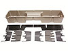 DUHA UNDERSEAT CHEVY SILVERADO/GMC SIERRA EXTCAB NON-5.5 06-07 TAN - image 1