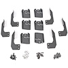 DZ16326 NXt Running Board Bracket Fits Select Ford F-250, Ford F-250/F-350/F-450/F-550 Super-Duty