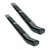5" Oval UltraBlack XT Aluminum Nerf Bars 2002-2008 Ram 1500 Pickup - image 1