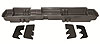 DUHA UNDERSEAT FORD SD F250-F550 CREWCAB 03-07 DK GRAY - 60/40 REAR - image 1