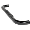 DZ372041 UltraBlack Powder Coated Steel Side Steps 3 in. Round Cab Length Fits Select Chevy Colorado, GMC Canyon - image 1