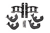DZ66340W Hex Series Wheel To Wheel Mounting Bracket Kit Fits Select GM Silverado/Sierra 1500/2500/3500HD - image 1