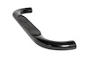 DZ372519 Textured Black Steel Side Steps 4 in. Oval Cab Length Fits Select GM Silverado/Sierra 1500/2500/3500 HD - image 1