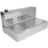 L-Shaped Liquid Transfer Tank .125" Brite-Tread Aluminum - image 1