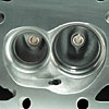 Small Block Chevy SHP Bare Cylinder Head 180cc Intake Ports - image 2