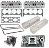 Small Block Chevy SHP Assembled Cylinder Head Kit - 200cc Intake Ports - image 1