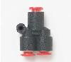 Air Line Quick Disconnect 1/4" OD Quick Disconnect 3 Way Y-Fitting - image 1