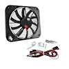 Jetstreme I Series Electric Cooling Fan with Relay Harness, Diameter: 12 in., Type: Single - image 1