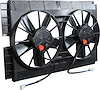 Mach Two Series Electric Cooling Fan, Diameter: 11 in., Type: Dual