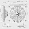 MSS12K 12 in. Jetstreme I Smart Start Electric Fan, 1700 cfm - image 3