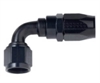 109016-BL Series 3000 90-Degree Swivel Hose End [-16 AN, Black] - image 1