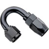 118008-BL AN Fitting [Series 3000, -8 AN Hose to -8 AN Female Threads, 180 Degree, Black] - image 1