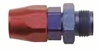 180112-BL AN Fitting [Series 3000 Direct-Fit, -12 AN Hose to -12 AN O-Ring Male Threads, Straight, Black] - image 1