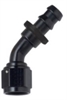 -4 AN Push-lok End 45 Degree [Black] - image 1