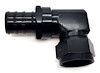 209120-BL Hose [Series 8000 Push-Lite, -20 AN Hose to -20 AN Female Threads, 90 Degree, Black] - image 1