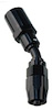 223006B-6QD Hose End [Series 2000 Pro-Flow, -6 AN Hose to 3/8 in. Quick-disconnect, 30 Degree, Black] - image 1