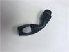 -10 MALE RAD. FITTING X 60 PRO-FLOW HOSE END BLACK - image 1