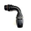 229012-BLRAD Series 2000 Direct Fit Tube-Style Hose End 90 Degree -12 AN x 1 1/16-12 in. [Black] - image 1