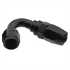 231204-BL AN Fitting [Series 2000 Pro-Flow, -4 AN Hose to -4 AN Female Threads, 120 Degree, Black] - image 1