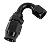 2512006 Hose End [Race-Rite Reusable PTFE, -6 AN Hose to -6 AN Female Threads, 120 Degree, Black] - image 1