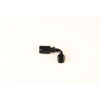 259106 90-Degree Power Steering Hose End -6 AN Black Anodized - image 1