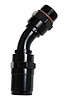 2604510-RAD Hose End [Race-Rite, -10 AN Hose to 7/8 in.-14 Male, 45 Degree, Black] - image 1