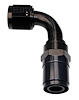2609008 Hose End [Race-Rite, -8 AN, 90 Degree, Black]