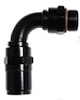 2609010-RAD Hose End [Race-Rite Direct-Fit, -10 AN Hose to 7/8 in.-14 Female, 90 Degree, Black] - image 1