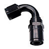 2612008 Hose End [Race-Rite, -8 AN Hose to -8 AN Female Threads, 120 Degree, Black] - image 1